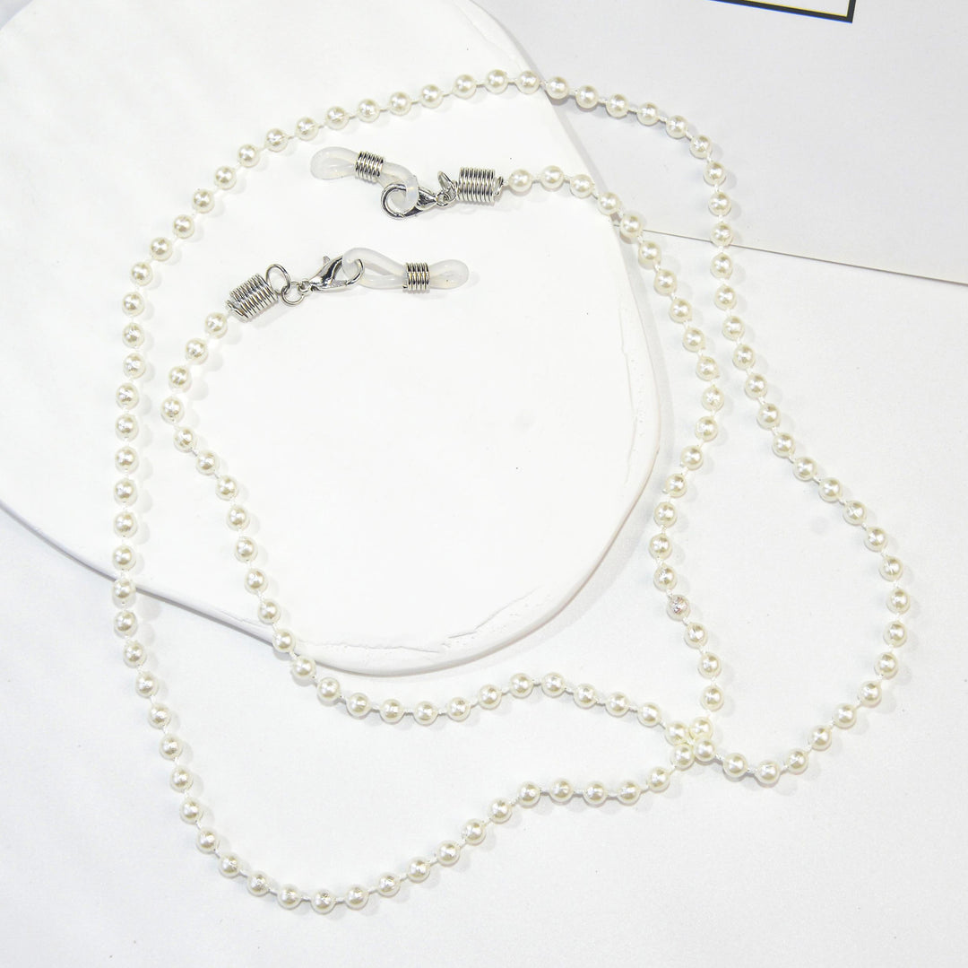 Elegant Pearl Beaded Eyewear Chain Kalsten