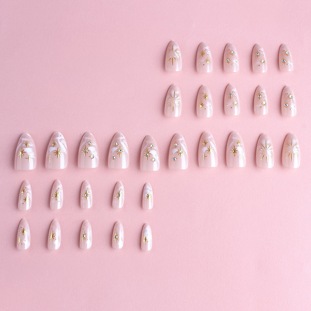 Decorative Nail Art Set with Luxury Metallic Accents Kalsten