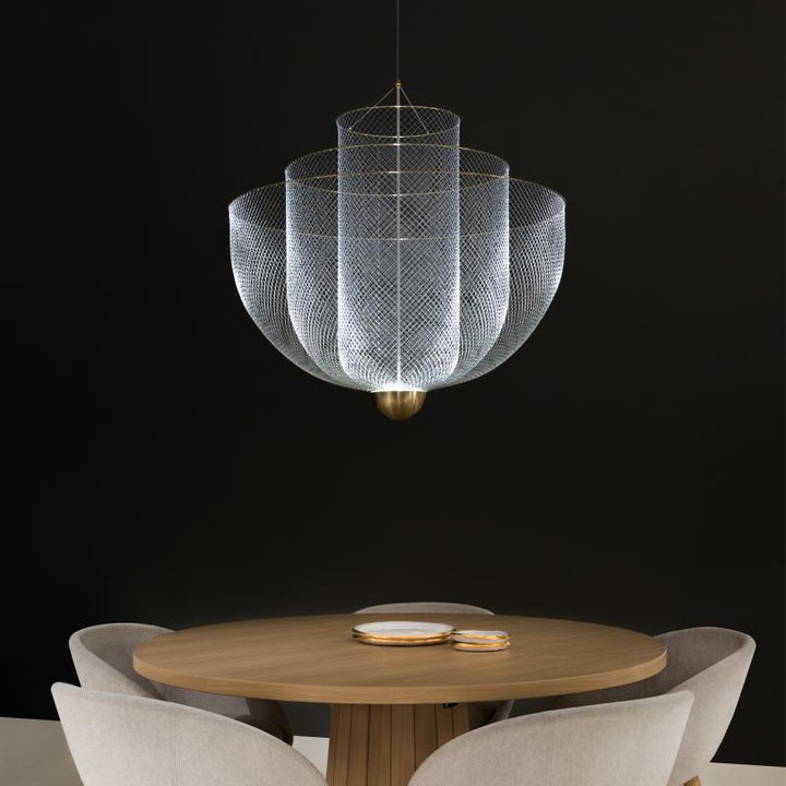 Modern Mesh Pendant Light Fixture
