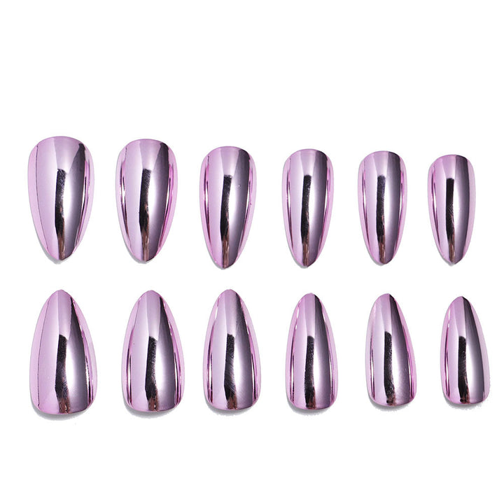 Elegant Mirror Finish Press-On Nails Kalsten
