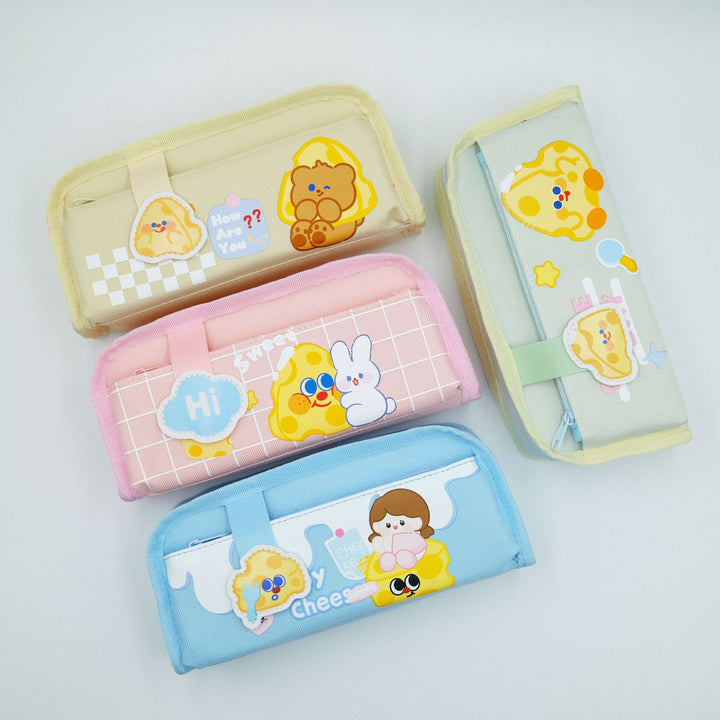 Character-Themed Zippered Pencil Case