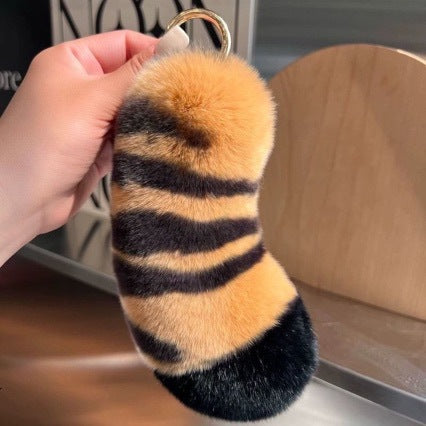 Plush Tiger Paw Keychain Kalsten