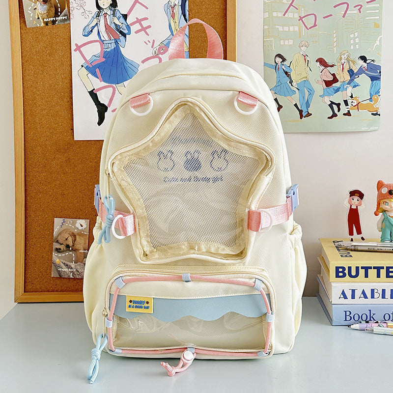 Fun Star-Shaped Design Backpack Kalsten