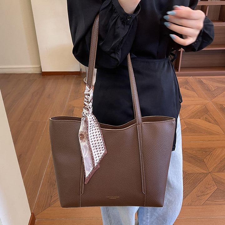 Classic Leather Tote Bag