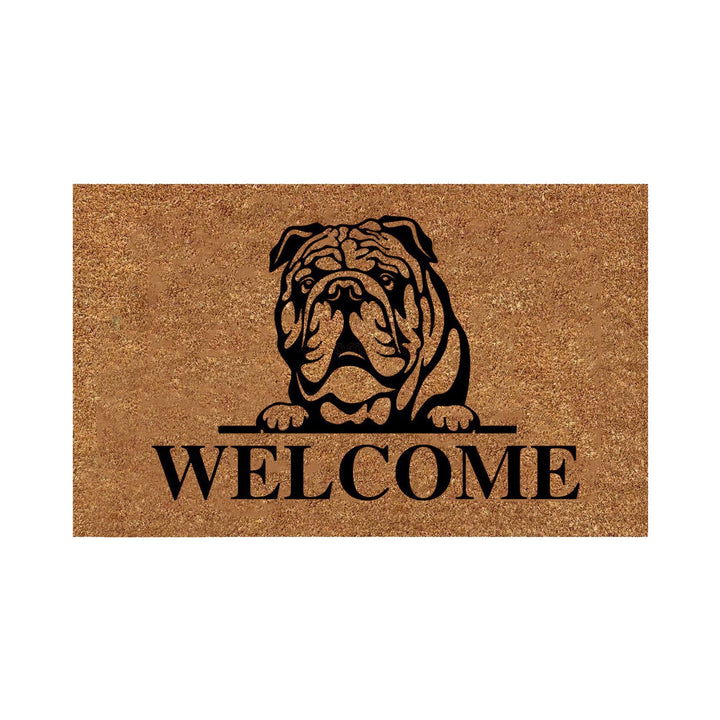 Personalized Holiday Welcome Mat Kalsten