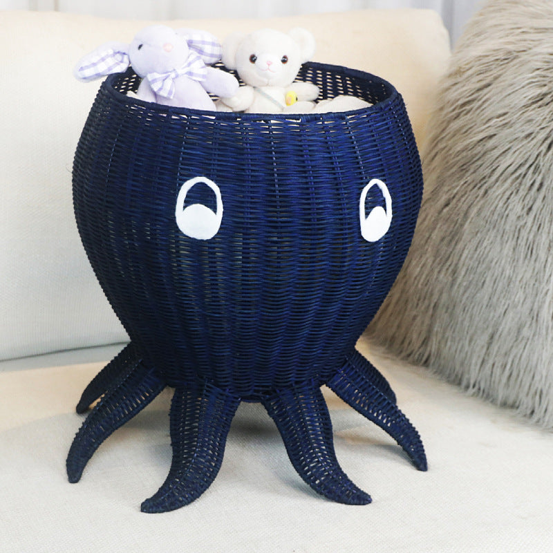 Cute Octopus-Shaped Woven Planter Kalsten