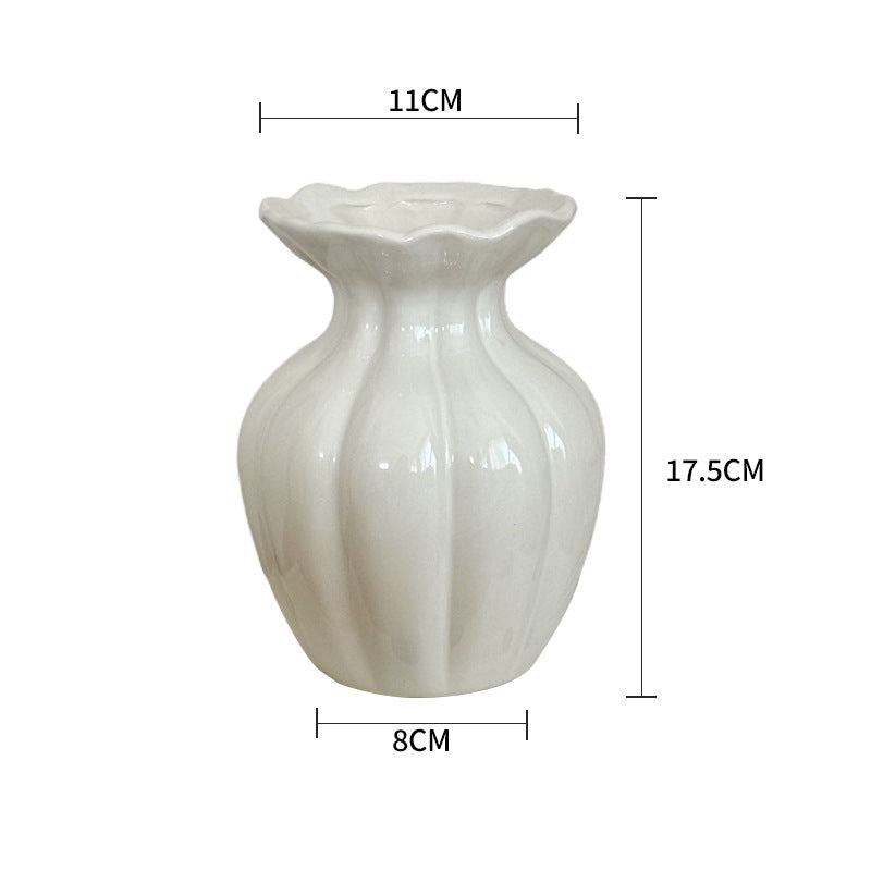 Elegant Porcelain Flower Vase