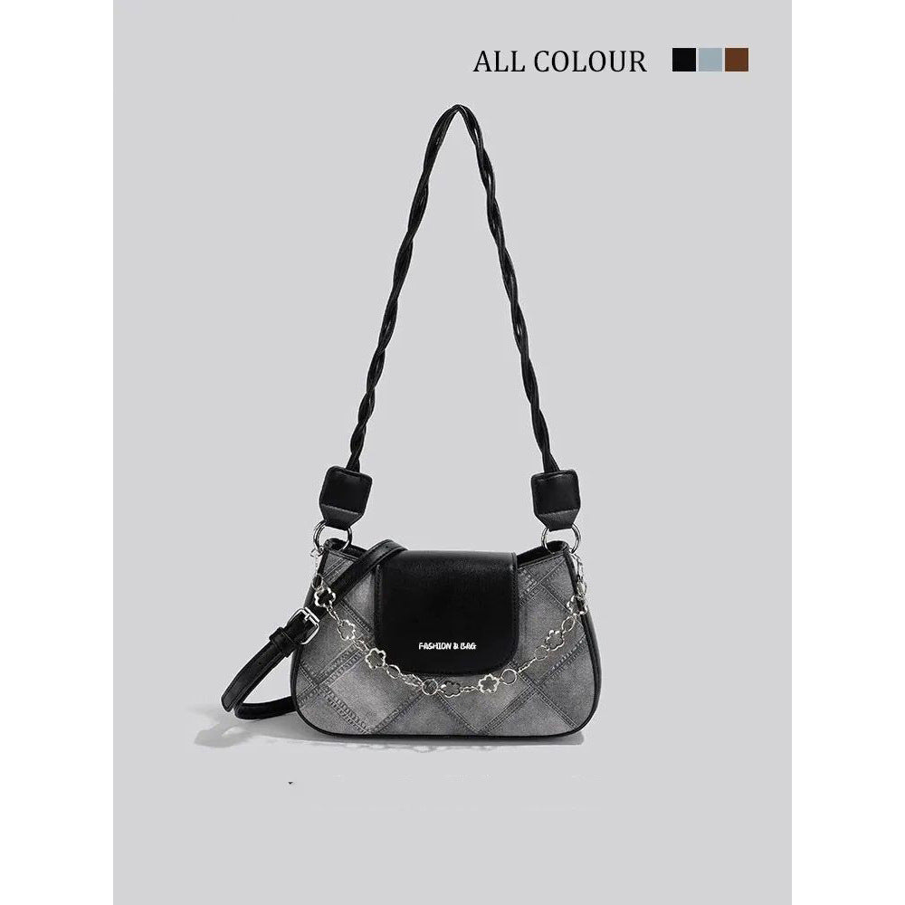 Fashion-Forward Quilted Shoulder Bag Kalsten