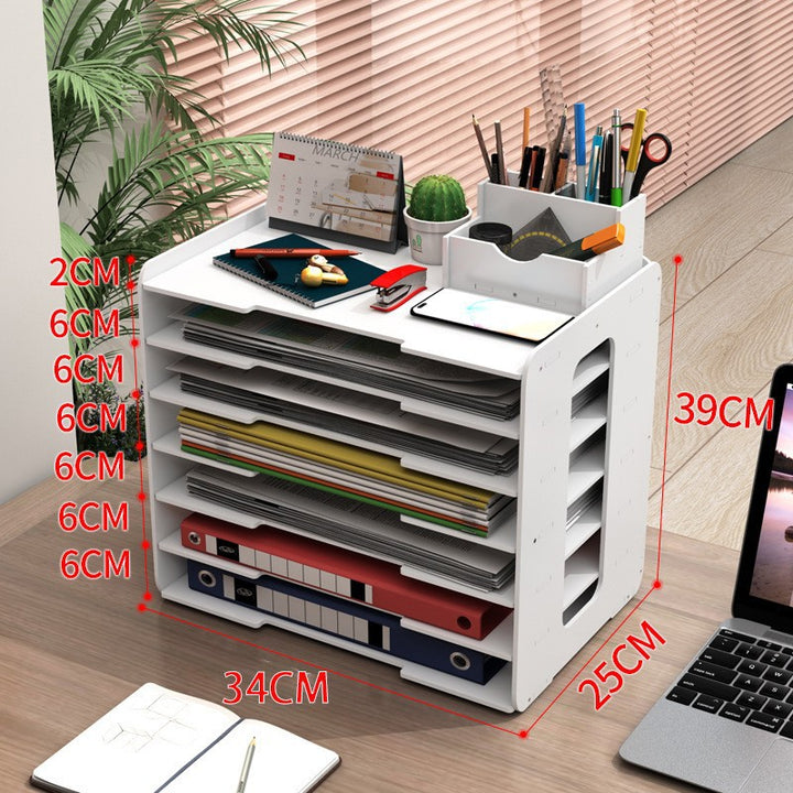 Multi-Tiered Office Desk Organizer