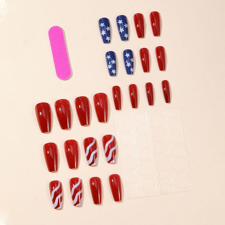 Patriotic Nail Art Kit Kalsten