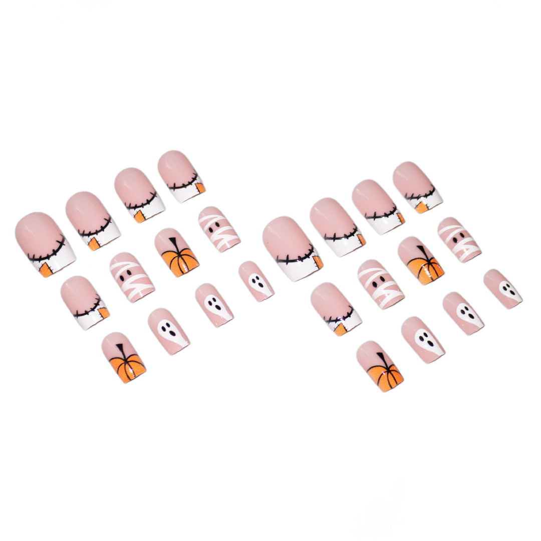 Halloween-Themed Press-On Nail Art Set Kalsten