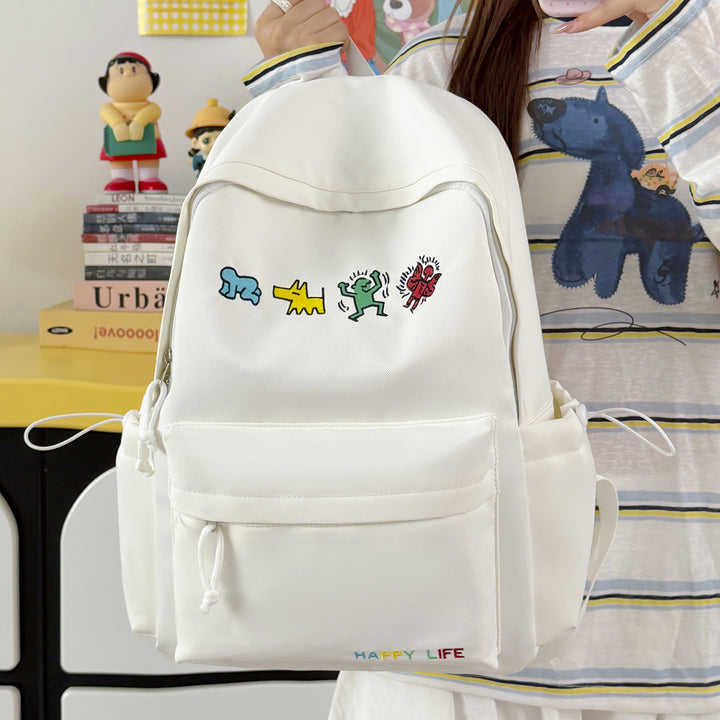 Artistic Embroidered Casual Backpack Kalsten