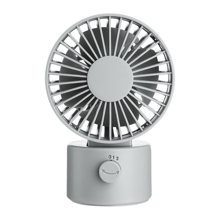 Unisex nan compact USB rechargeable personal desk fan with adjustable tilt Kalsten