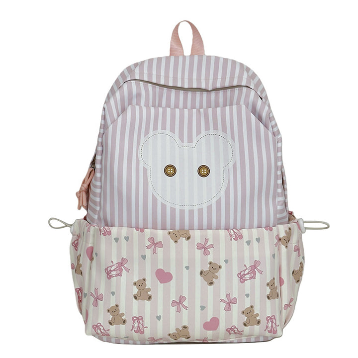 Adorable Bear-Themed School Backpack