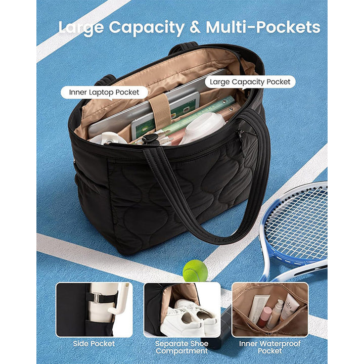 Spacious Tennis Tote Bag Kalsten