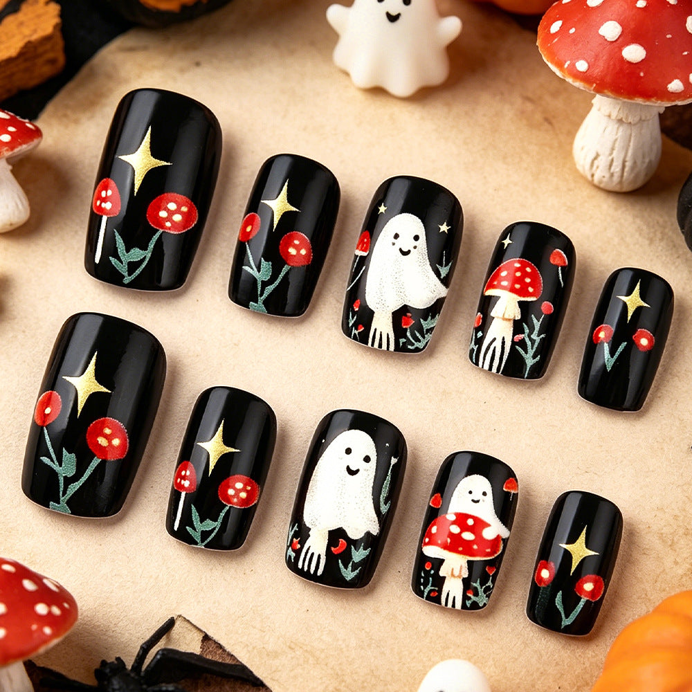 Playful Halloween-Themed Nail Art Set Kalsten