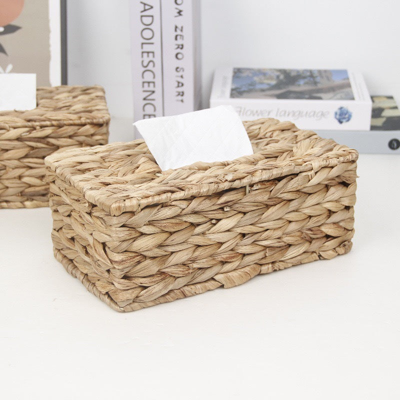 Decorative Woven Tissue Box