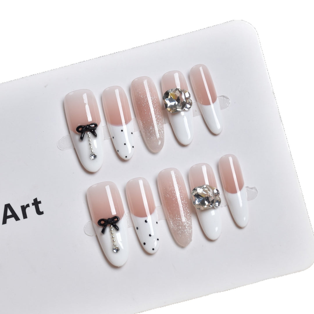 Elegant Long Stiletto Press-On Nail Extensions Kalsten