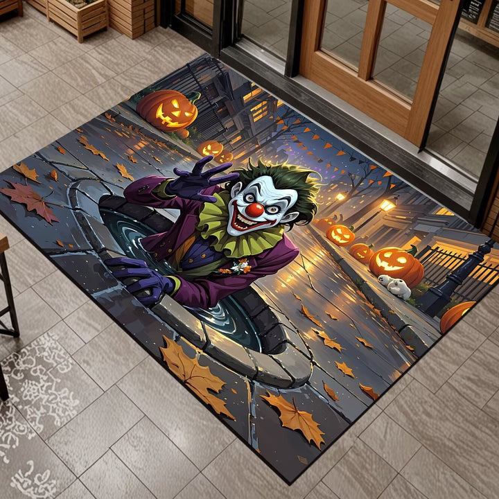 Spooky Graveyard Scene Area Mat