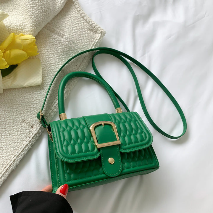 Quilted Structured Handbag