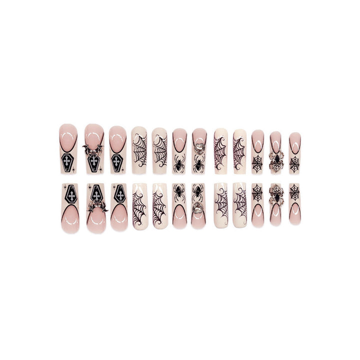 Halloween-Themed Press-On Nail Art Extensions Kalsten