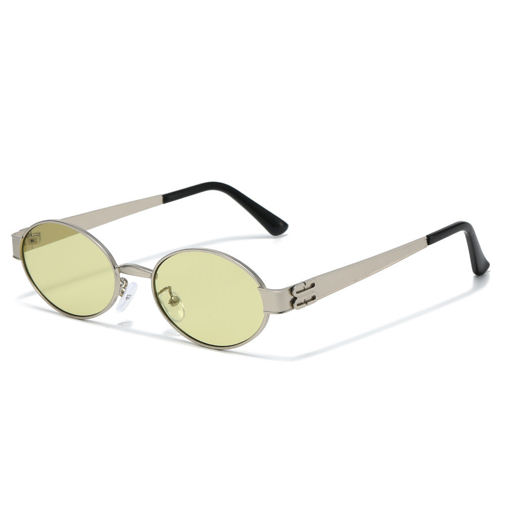 Vintage-Inspired Oval Sunglasses Kalsten