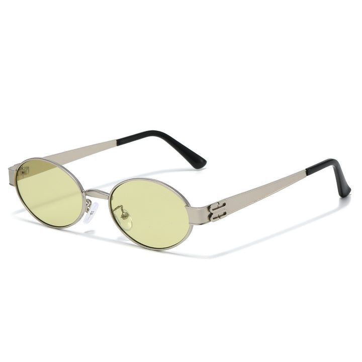 Vintage-Inspired Oval Sunglasses Kalsten
