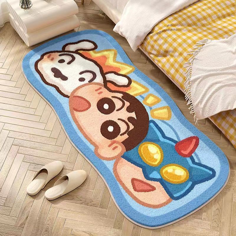 Cartoon-Themed Plush Area Rug