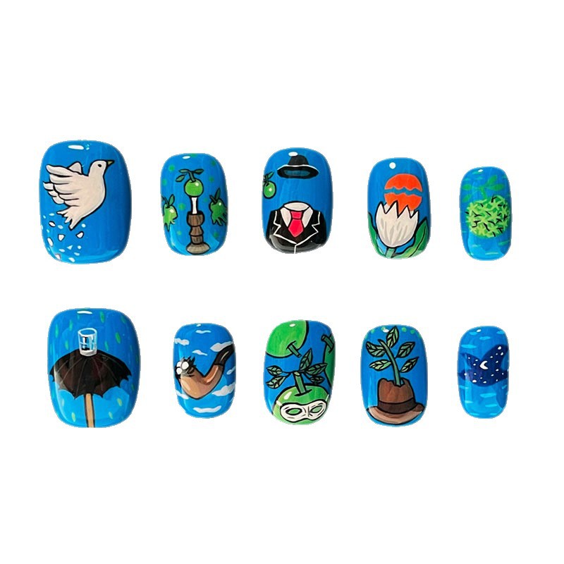 Playful Artistic Nail Art Design Set Kalsten