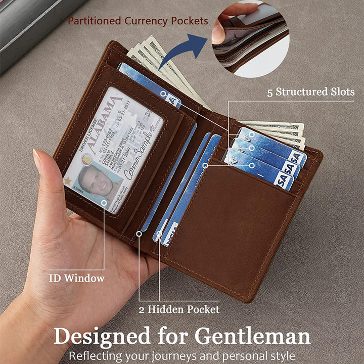 Premium Multi-Card Leather Wallet Kalsten