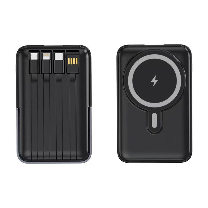 Powerbank with Integrated Wireless Charger and Multifunctional Ports Kalsten