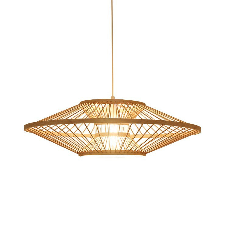 Geometric Pattern Pendant Light