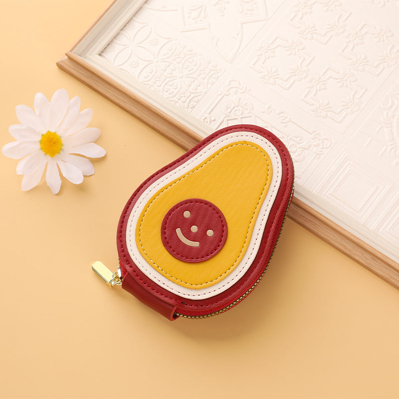 Cute Avocado-Shaped Coin Purse Kalsten