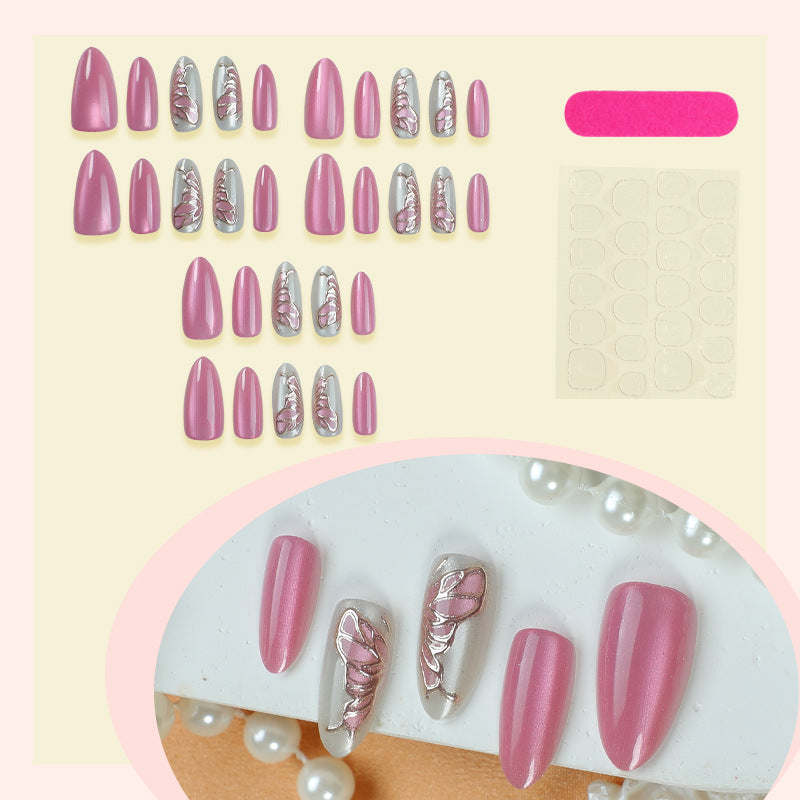 Artisan Decorated Press-On Nail Set kalsten