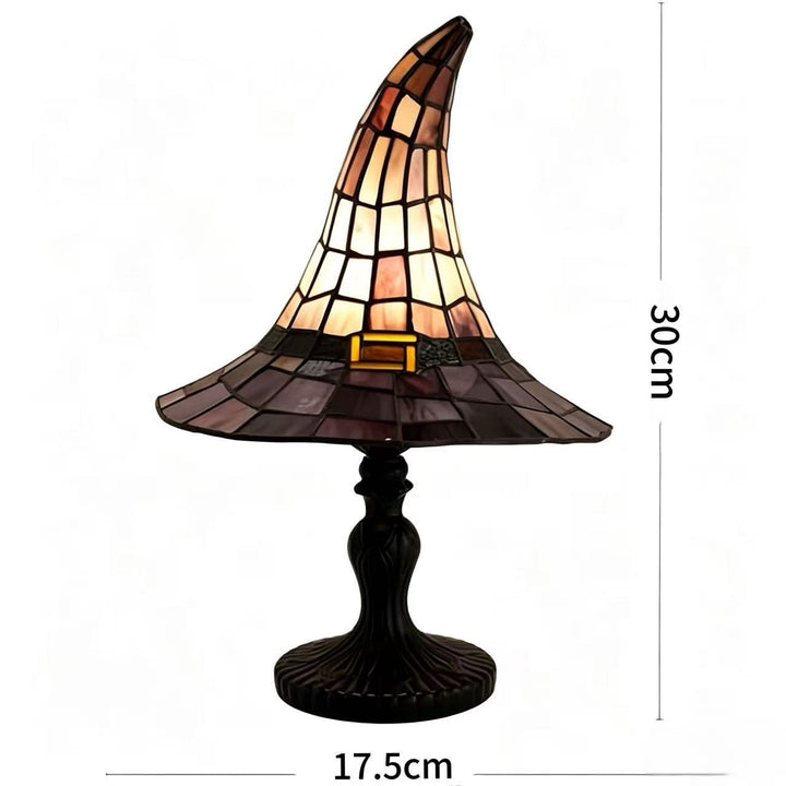 Halloween-Themed Witch Hat Table Lamp Kalsten