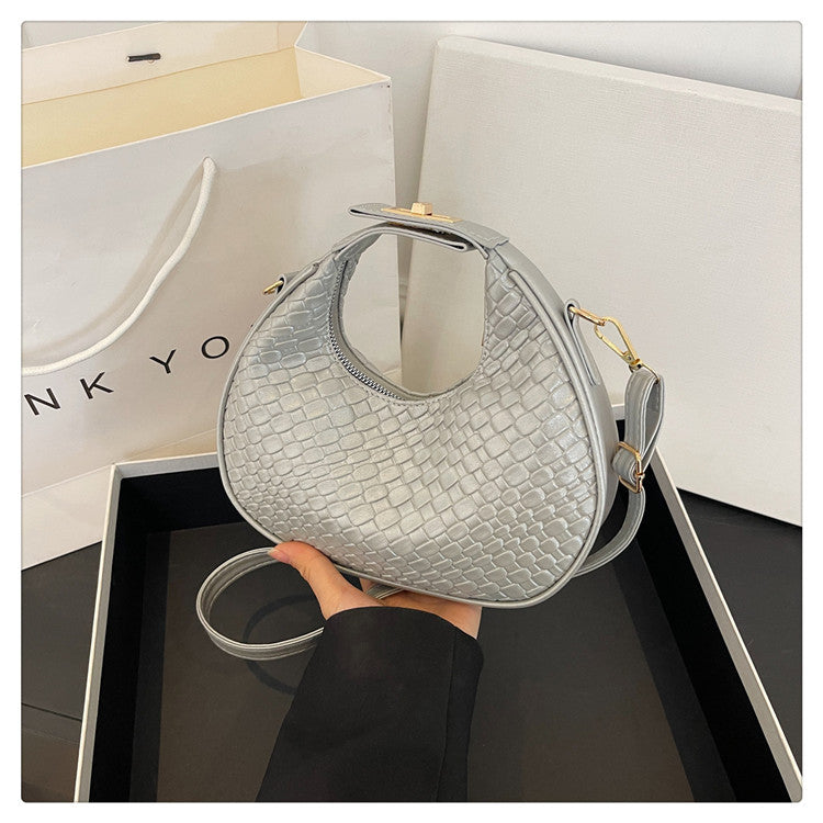 WoTextured Leather Hobo Bag Kalsten