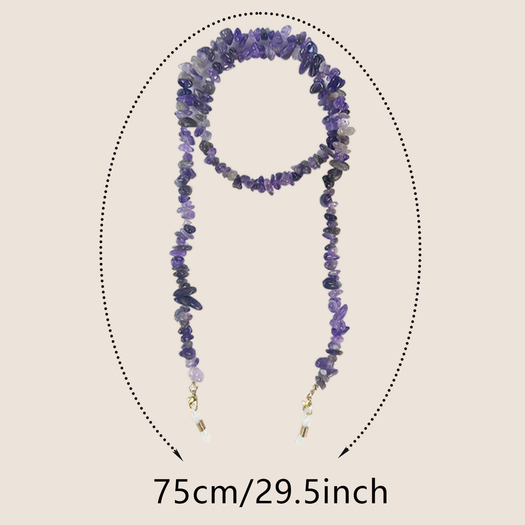 Natural Crystal Eyewear Chain Kalsten