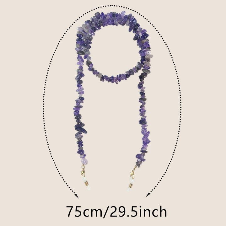 Natural Crystal Eyewear Chain Kalsten