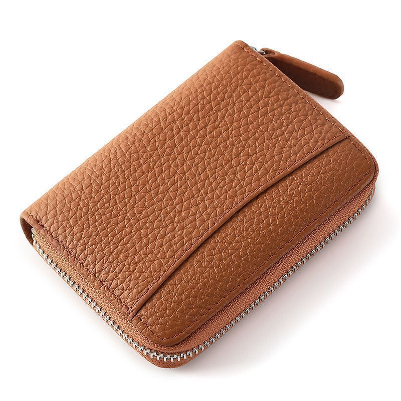 Durable Leather Zip Wallet Kalsten