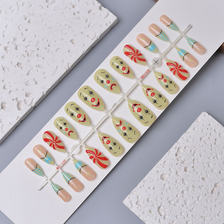 Whimsical Character-Inspired Press-On Nail Set Kalsten