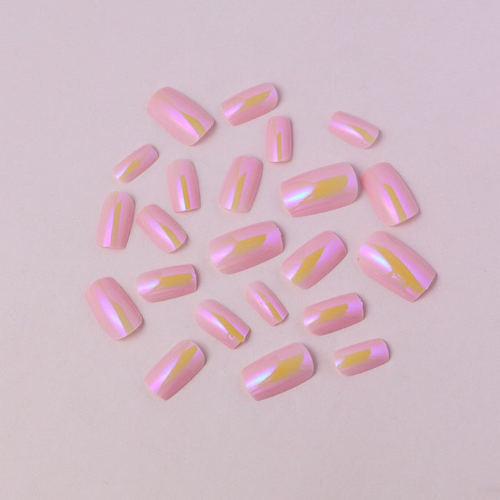 Natural French Tip Press-On Nails Kalsten