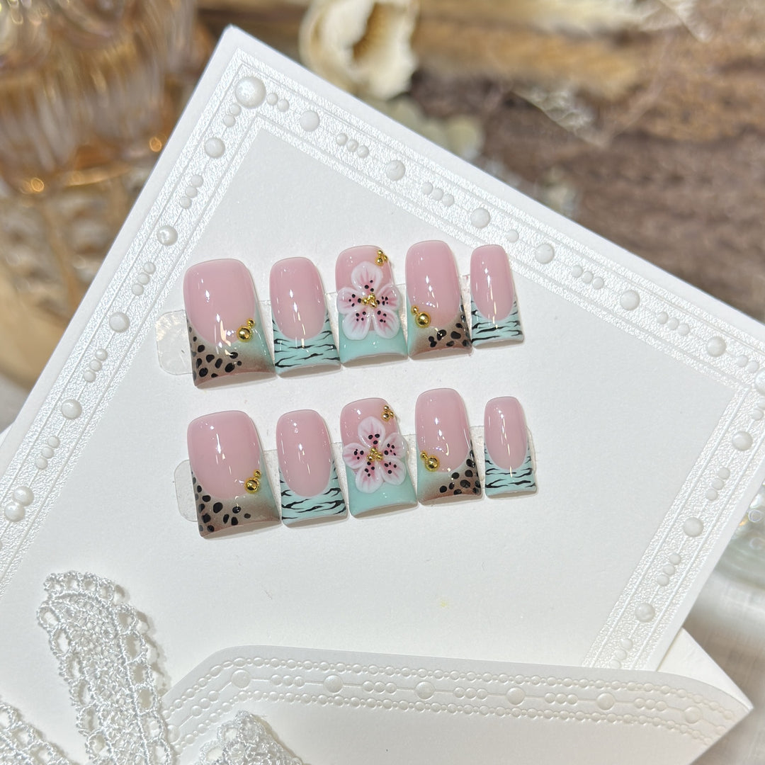 Reusable Press-On Nail Set Kalsten