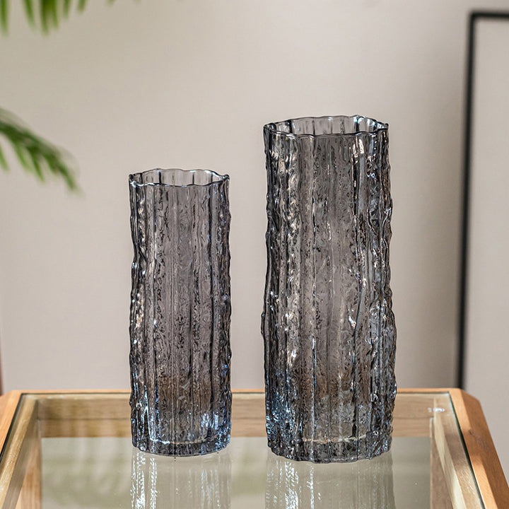 Artful Glass Vase in Modern Design Kalsten