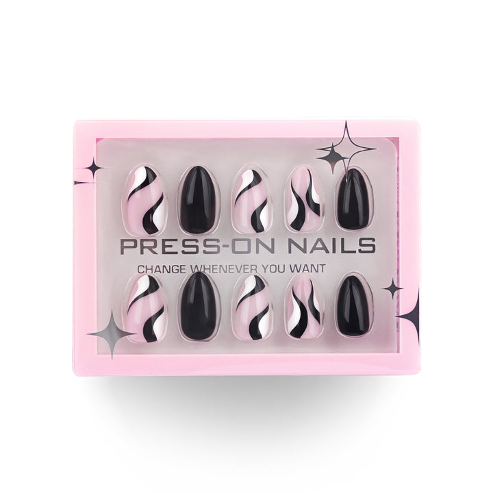 Artificial press-on nails with unique design Kalsten