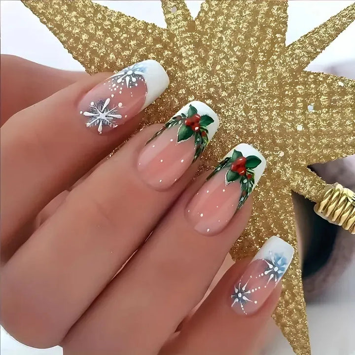 Festive Holiday Nail Art Kit Kalsten