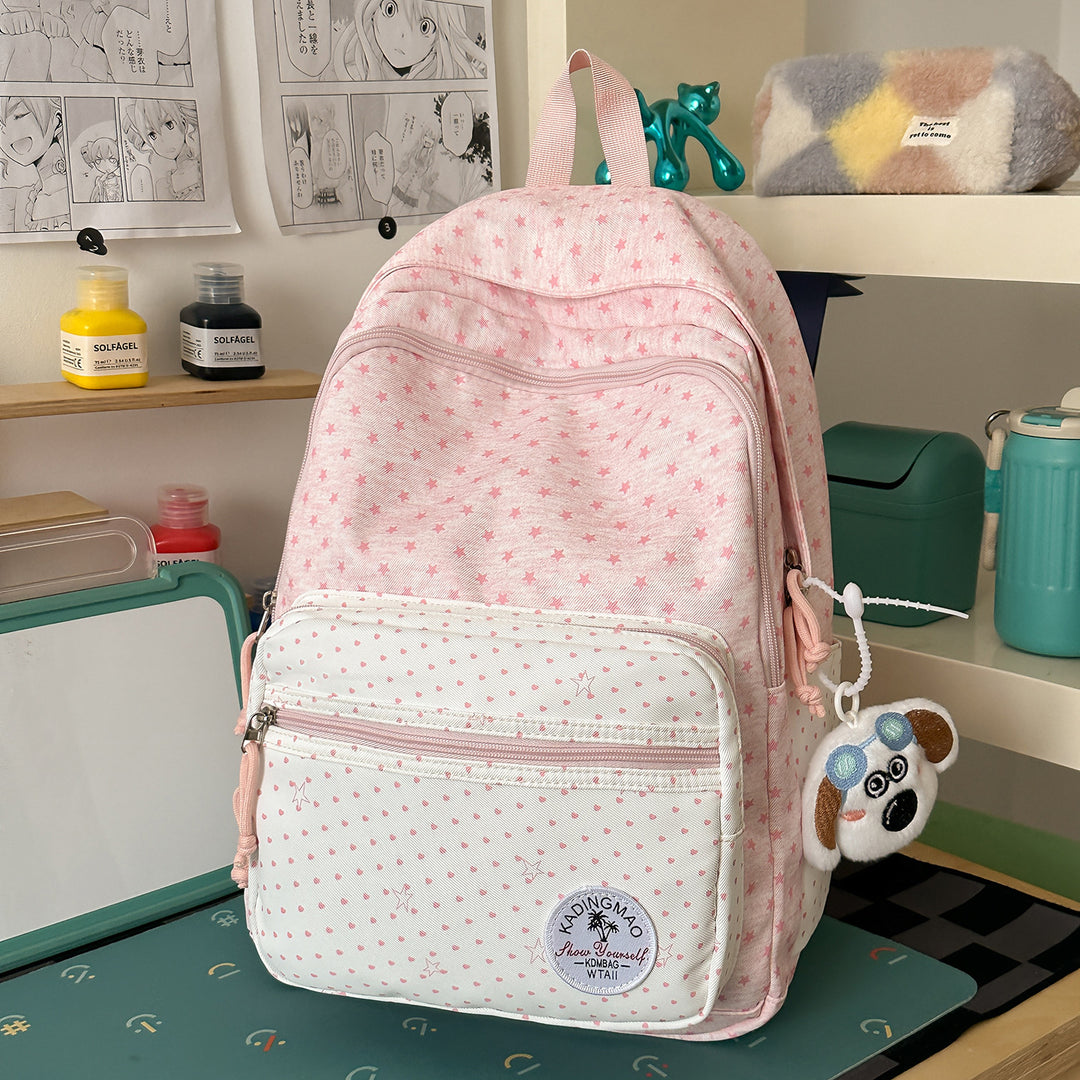 Cute Patterned School Backpack Kalsten