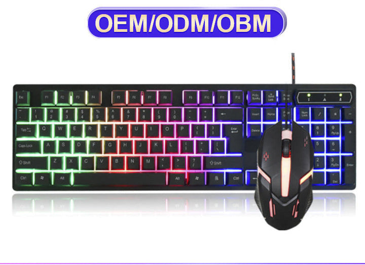 RGB Gaming Keyboard and Precision Mouse Set Kalsten