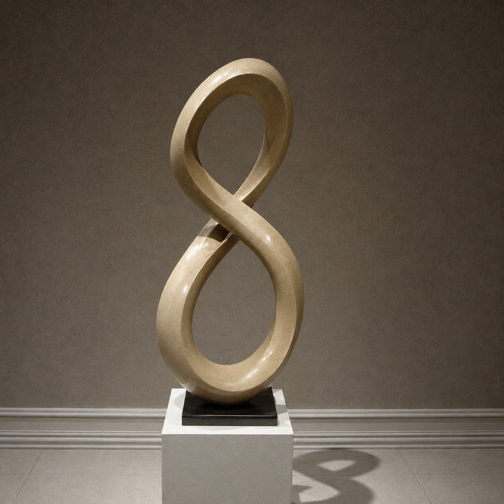 Abstract Decorative Loop Sculpture