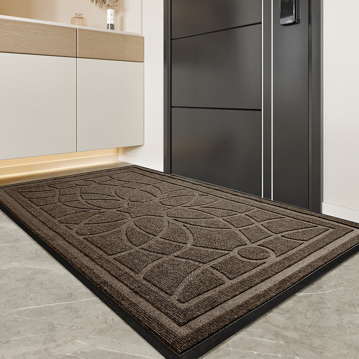 Unisex Durable Chevron Design Entrance Mat Kalsten