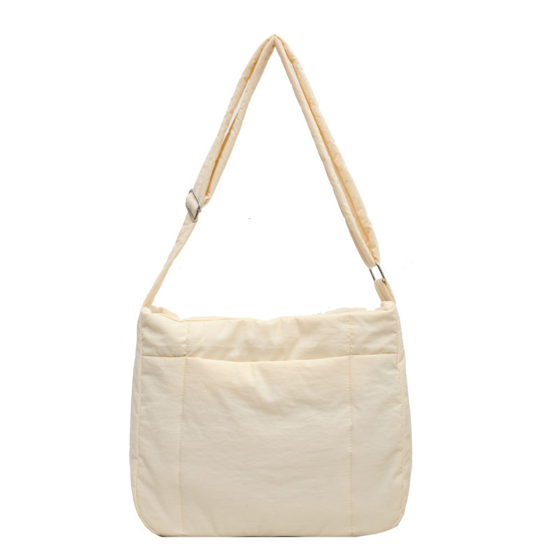 Lightweight Quilted Shoulder Bag